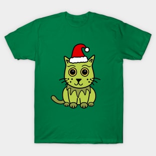 Grouchy Christmas Cat T-Shirt